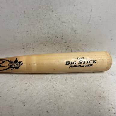Used Rawlings Big Stick R243FT BB/SB Wood Bat 31" 11855-S000200027