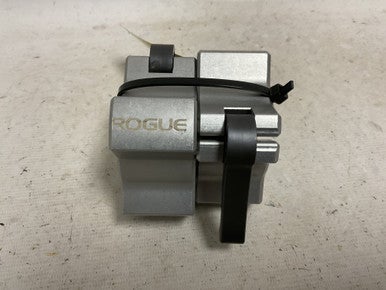 Used Rogue Magnetic Barbell Collars (Pair) Grey 11855-S000200018