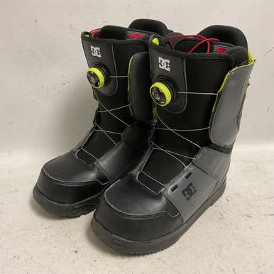 Used DC Shoes Scout 2017 ADYO10020 Mens Snowboard Boots Grey And Black Senior 10.5 11855-S000199942