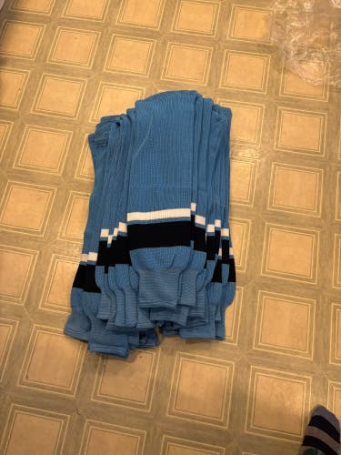 Light blue 28” Hockey Socks