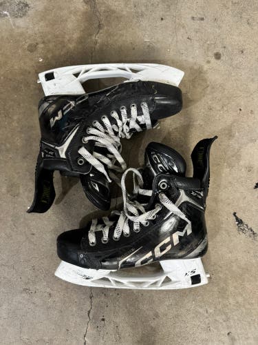 Black 2024 CCM Tacks XF Pro Hockey Skates Regular Width 7 (Used)