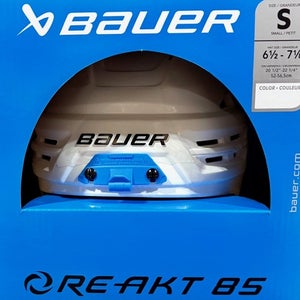 BAUER RE-AKT 85 HELMET WHT SMALL (New)