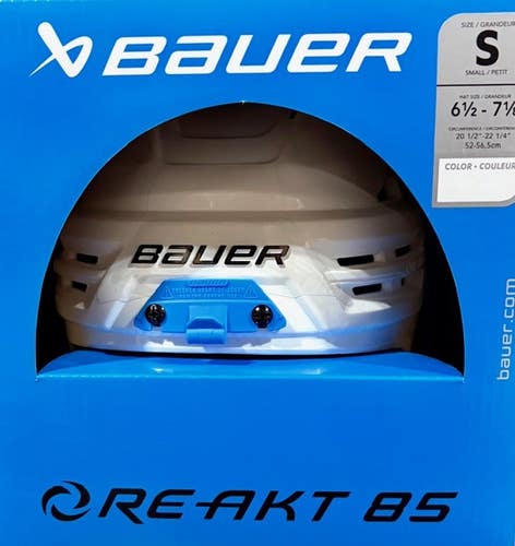BAUER RE-AKT 85 HELMET WHT SMALL (New)