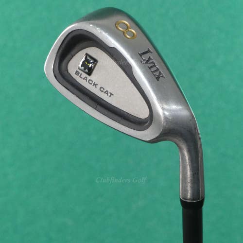 Lynx Original Black Cat Single 8 Iron Unifiber Flare Graphite Stiff