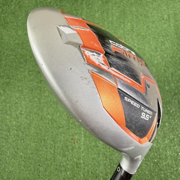 Cobra Amp Orange 9.5 Speed Tuned Driver Aldila RIP Stiff Flex 45.5