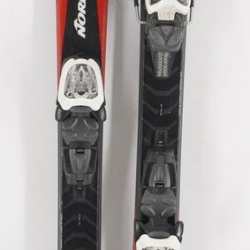 Nordica Team GT Junior Skis with Bindings - 130 cm Used