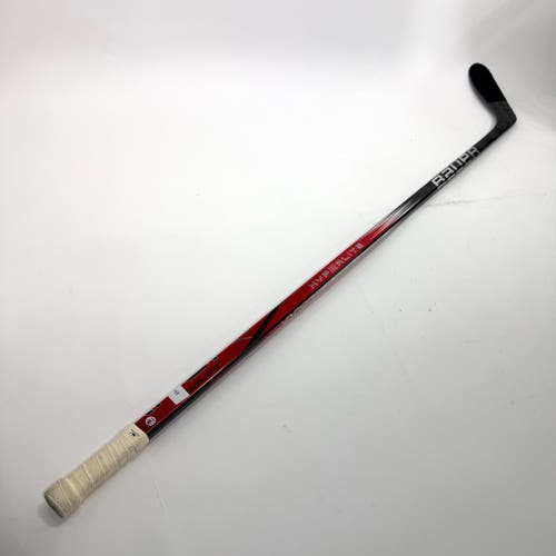 Used Left Red Bauer Vapor Hyperlite 2 | 87 Flex P28 Curve Grip | Ilya Mikheyev | BH191
