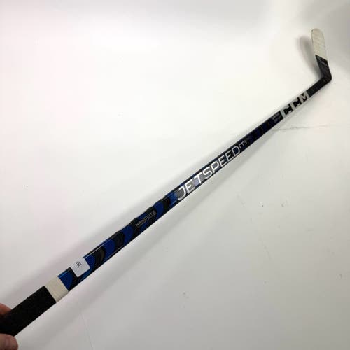 Used Left Blue CCM Jetspeed FT5 Pro | 85 Flex P92M Curve Grip | Jason Dickinson | BH194