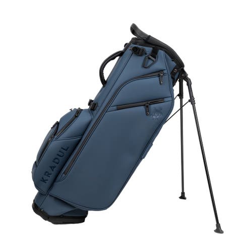 KRADUL LUX HYBRID 14 WAY STAND BAG BLUE STEEL
