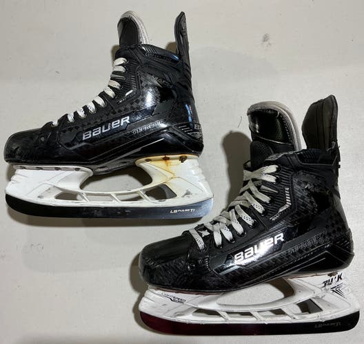 NHL Return Bauer Supreme Mach Pro Stock Size 8 Hockey Skates (Used) 39575