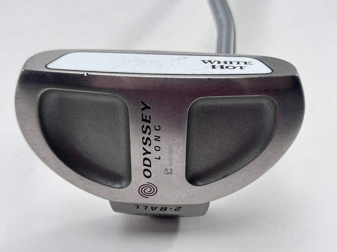 Odyssey White Hot 2-Ball Long Putter 46.5" Mens RH - NEW Split Grip