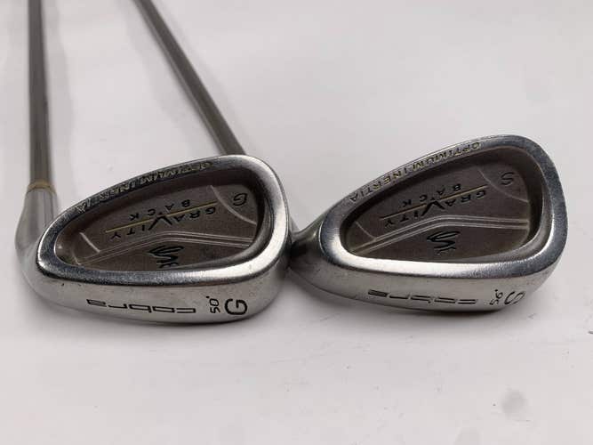 Cobra Gravity Back Gap & Sand Wedge Set 50* 56* Ladies Graphite Womens RH