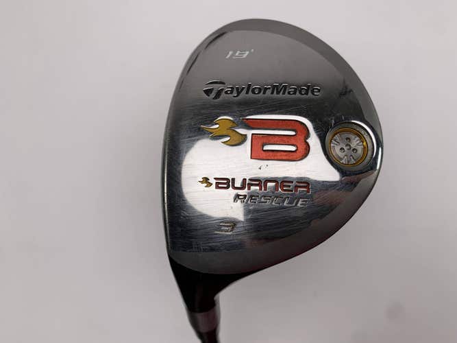 TaylorMade Burner Rescue 2008 3 Hybrid 19* REAX 60g Regular Graphite Mens LH