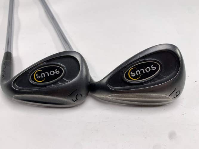 Solus Stock Wedge Set 51* 61* Wedge Steel Mens RH