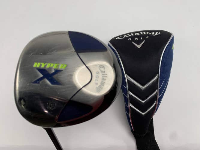 Callaway Hyper X Driver 10* Fujikura Fit On X Regular Graphite Mens LH HC
