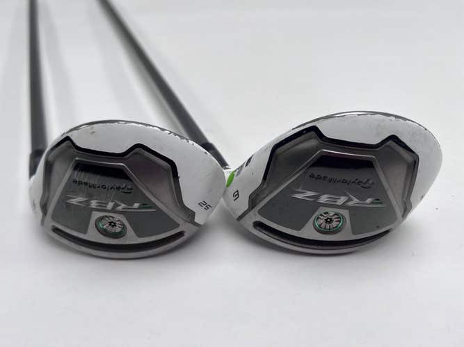 TaylorMade RocketBallz 5 & 6 Hybrid Set 25* 28* 55g Ladies Graphite Womens RH