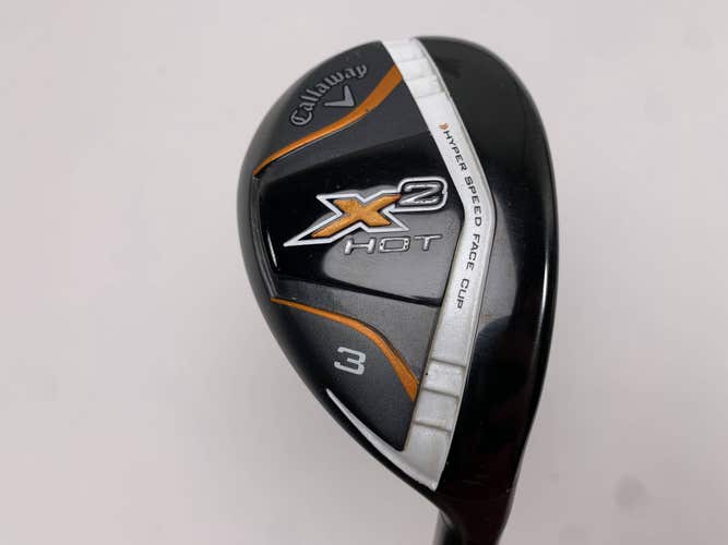 Callaway X2 Hot 3 Hybrid 19* 60g Regular Graphite Mens RH Midsize Grip