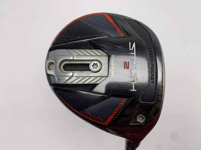 TaylorMade Stealth 2 Plus 3 Fairway Wood 15* HZRDUS Blue 5.5 60g Regular RH