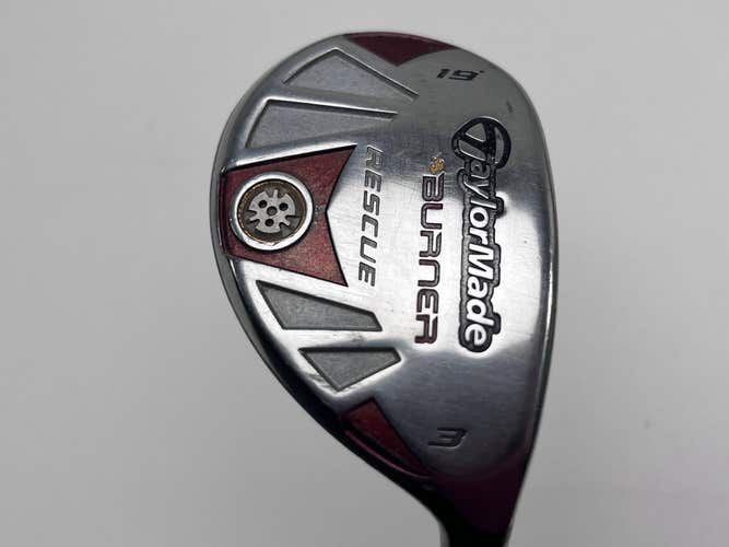 TaylorMade Burner Rescue 3 Hybrid 19* REAX SuperFast 65g Regular Mens RH