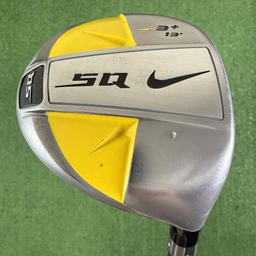 Nike SQ Sasquatch 3+ Plus 13 Degree Fairway Wood ProLaunch Platinum Regular Flex