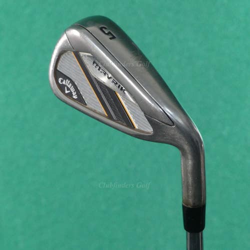 Callaway Mavrik Single 5 Iron True Temper Dynamic Gold 105 R300 Steel Regular