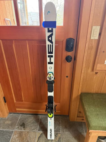 HEAD WC Rebels GS 145 cm Racing Skis With Evo 9 Bindings (Used)