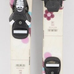 Rossignol Fun Girl Kids Skis with Bindings - 100 cm Used