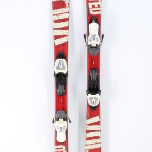 Volkl Unlimited AC Jr. Skis with Bindings - 130 cm Used