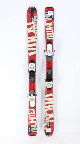 Volkl Unlimited AC Jr. Skis with Bindings - 130 cm Used