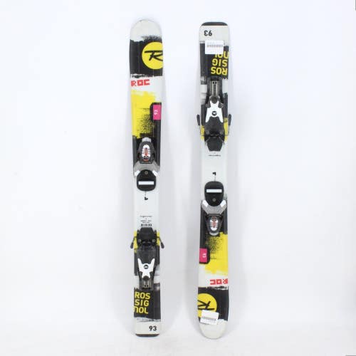 Rossignol Roc Kids Skis with Bindings - 93 cm Used