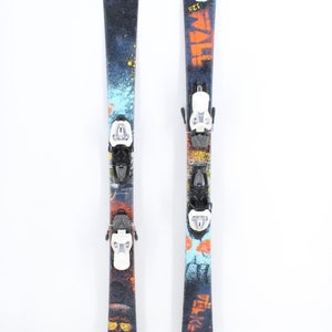 Volkl Wall Twin Tip Kids Skis with Bindings - 128 cm Used