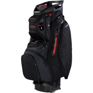 SUN MOUNTAIN C-130 CART BAG BLACK/STEEL/RED 2026