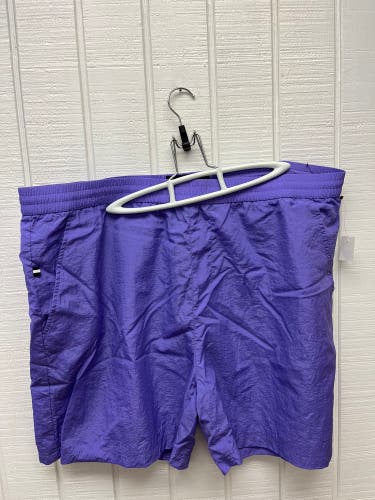 NWT Edgar + Ash NEW Men’s XL Swim Trunks Purple Lined Swimming Shorts Beach Pool
