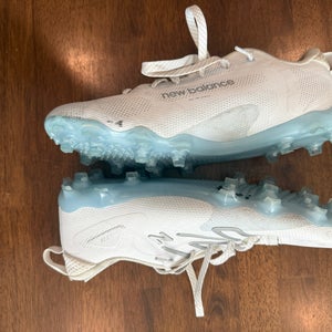 White Men's Size M 11.5 (W 12.5) Adult New Balance Freeze 4.0 Low Top (Used)