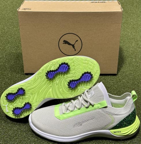 PUMA Phantomcat Nitro Sport Golf Shoes Vapor Gray / Green - Choose Size