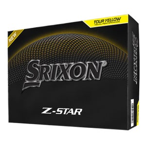 SRIXON Z STAR 9 TOUR YELLOW GOLF BALL DOZEN