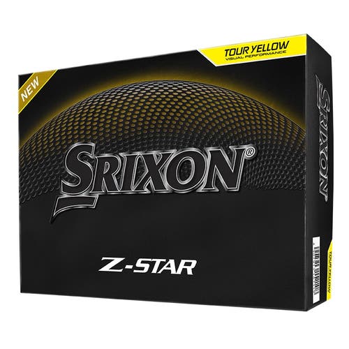 SRIXON Z STAR 9 TOUR YELLOW GOLF BALL DOZEN