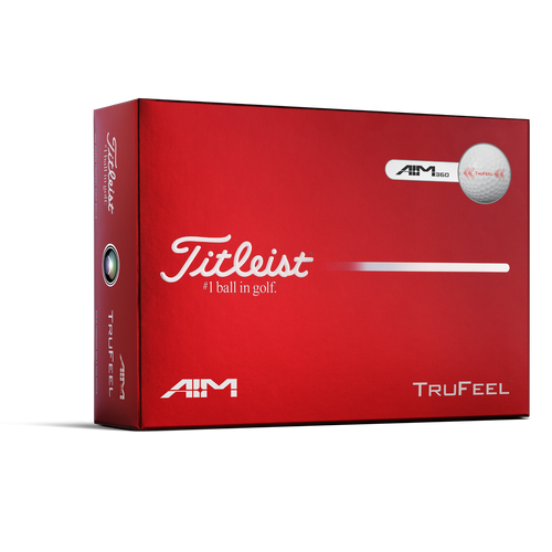 TITLEIST TRUFEEL AIM 360 2026 GOLF BALL DOZEN