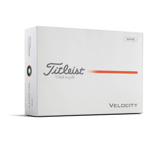 TITLEIST VELOCITY WHITE 2026 GOLF BALL DOZEN