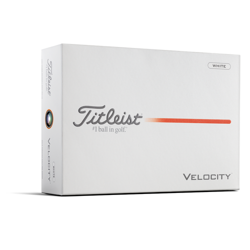 TITLEIST VELOCITY WHITE 2026 GOLF BALL DOZEN