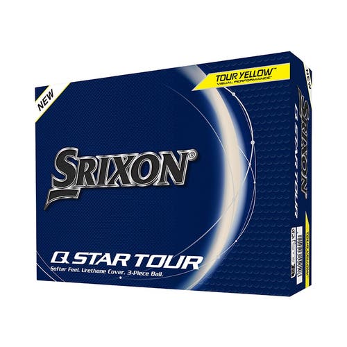 SRIXON Q STAR TOUR 5 YELLOW GOLF BALL DOZEN