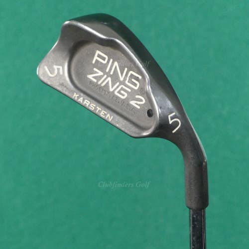 Ping Zing 2 Black Dot Single 5 Iron Karsten JZ Steel Stiff