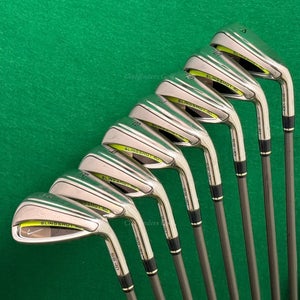 Lady Nike Golf Slingshot 4-AW Iron Set Factory UST Graphite Ladies