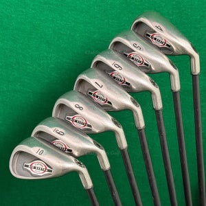 Callaway Big Bertha 2002 4-10 Iron Set Factory Callaway RCH 75i Graphite Regular
