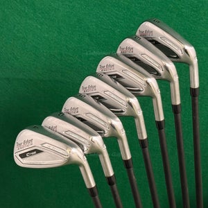Tour Edge Exotics C722 VibRcor 5-AW Iron Set Aldila NV 65 .370 Graphite Regular