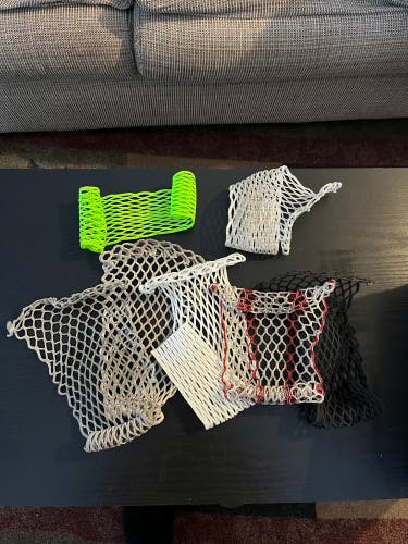 Lacrosse Mesh and String Lot