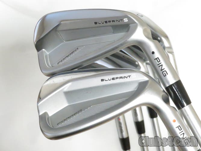 PING Blueprint S Irons Black Orange Dot C-Taper 125+ 4-P