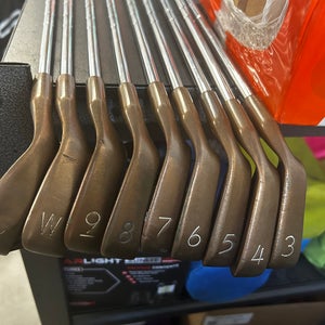 MINTY Ping Eye2 Beryllium Copper (BeCu) Iron Set | 3-PW + SW | Black Dot | Matching Serials