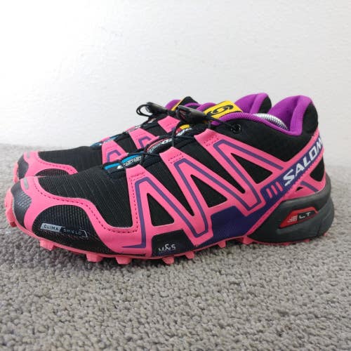 Salomon Speedcross 3 CS Womens Size 7.5 Shoes Pink Athletic Low Top Sneakers