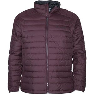 Columbia White Out II Puffer Jacket Men's 2XL Purple Omni Heat Full Zip KFC603